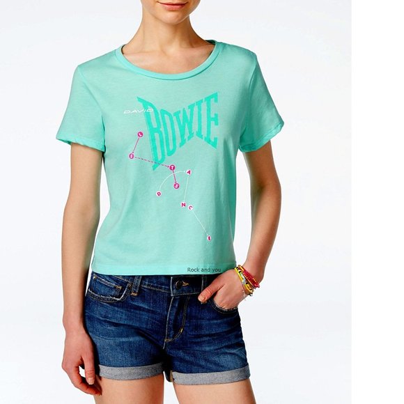 David Bowie Let's Dance glam punk rock Official T-Shirt L NWT - Picture 1 of 2